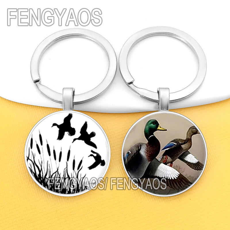 Wildman Hunting & Outdoor Polokwane - Black Wild Duck Keyrings for Door