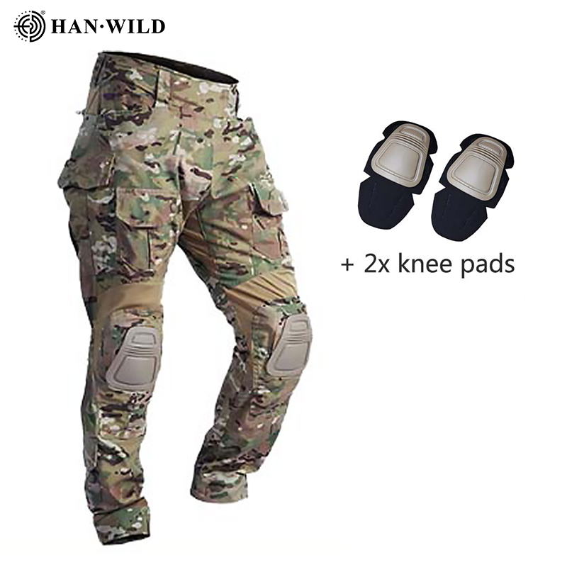 Wildman Hunting & Outdoor Polokwane - Airsoft Tactical Pants Camo G3 Combat