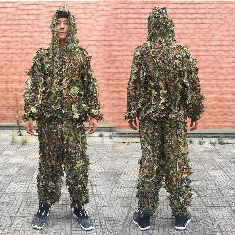 Men'S Outdoor Hunting Jacket - Men Women Kids Outdoor Ghillie Suit