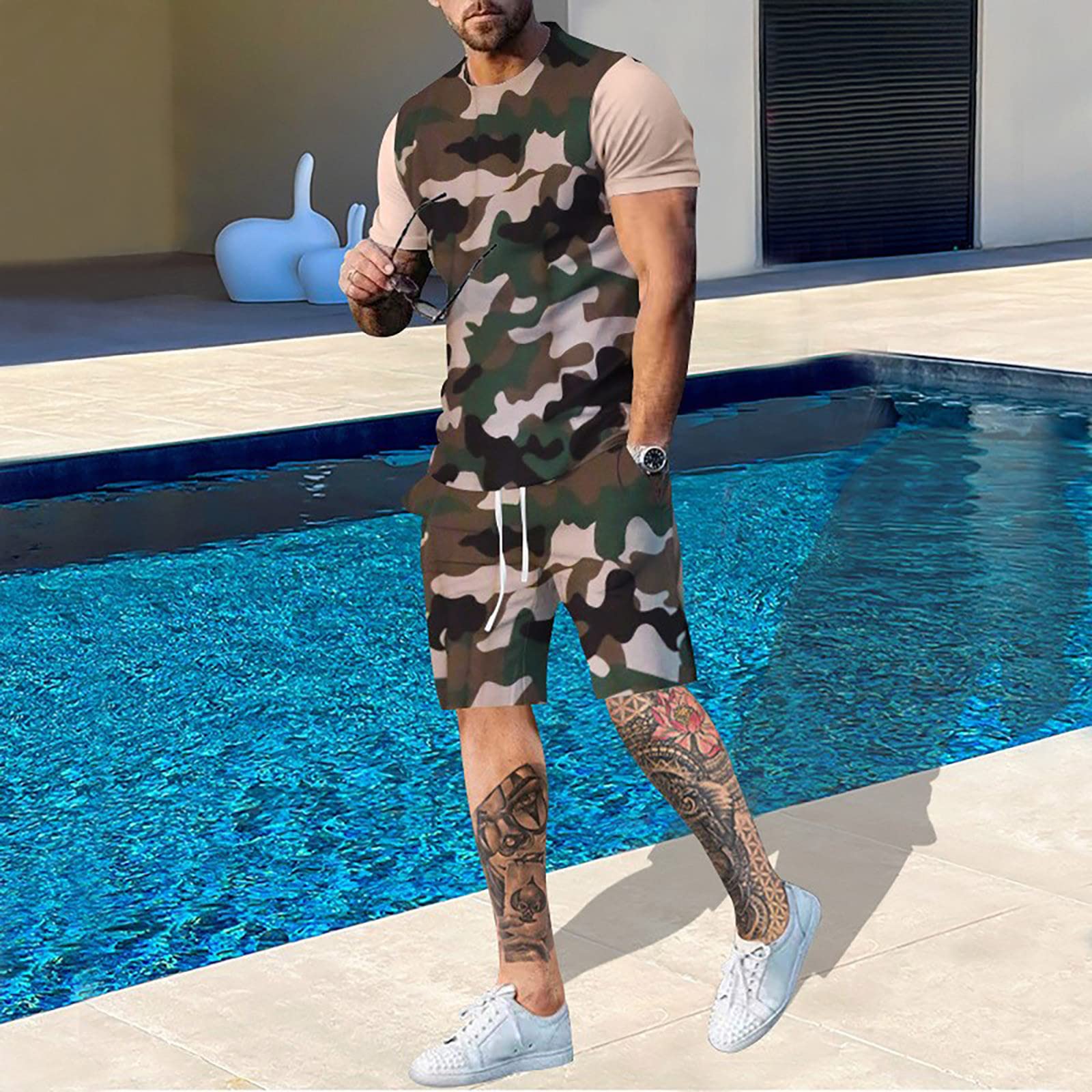 Summer Men Camouflage T shirt  - Outdoor Hunting Outfit recensie en prijs