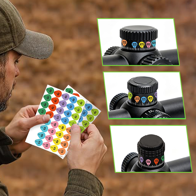 5/10 Sheets Rifle Scope Turret - Outdoor Hunting Range recensie en prijs
