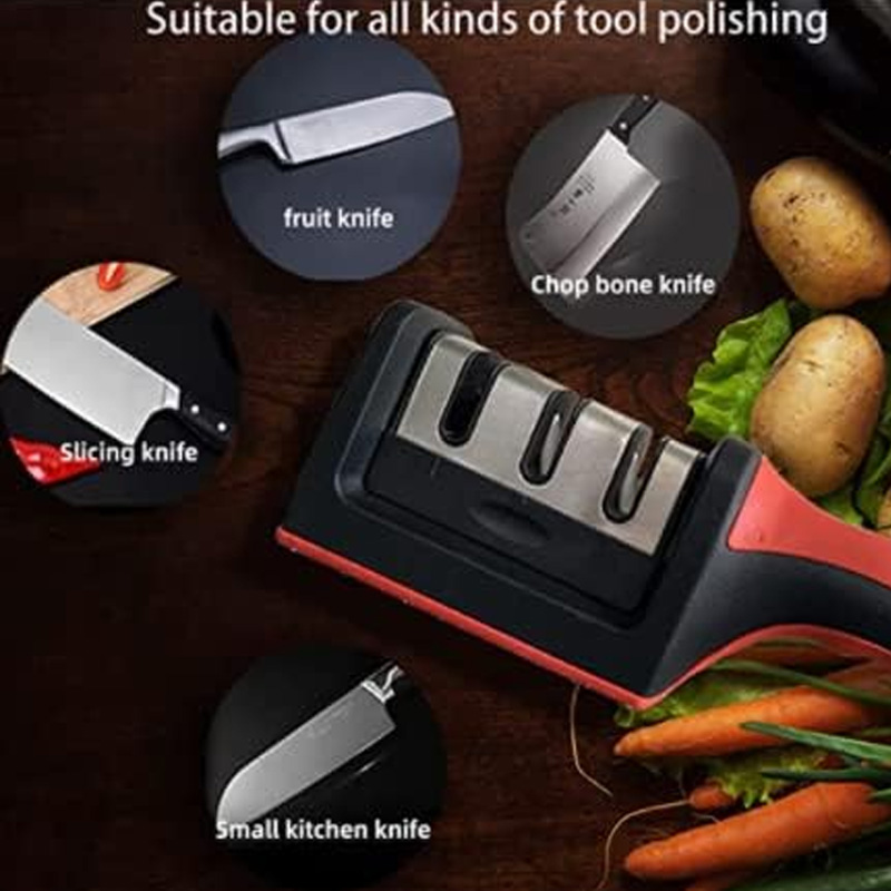 3-Stage Knife Sharpener Kit wi - Hunting Knife Outdoor Edge recensie en prijs