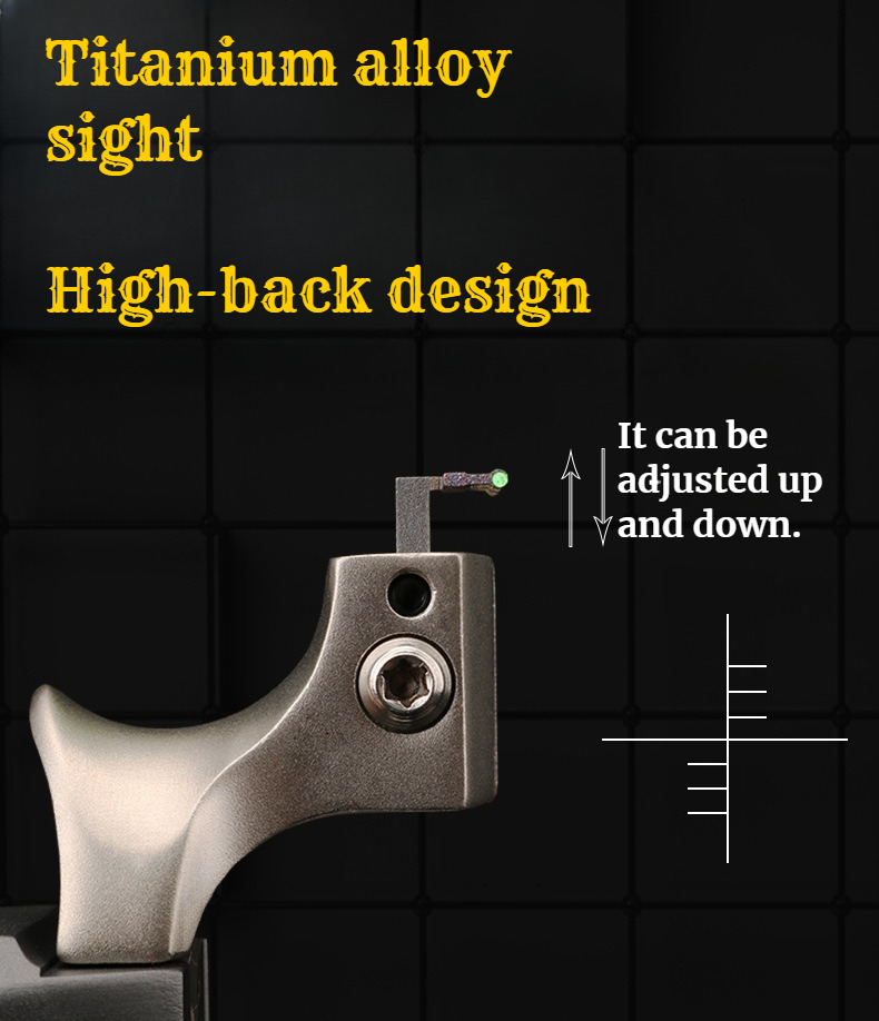 New Titanium Alloy Sight High- - Hunting And Outdoor Supplies recensie en prijs