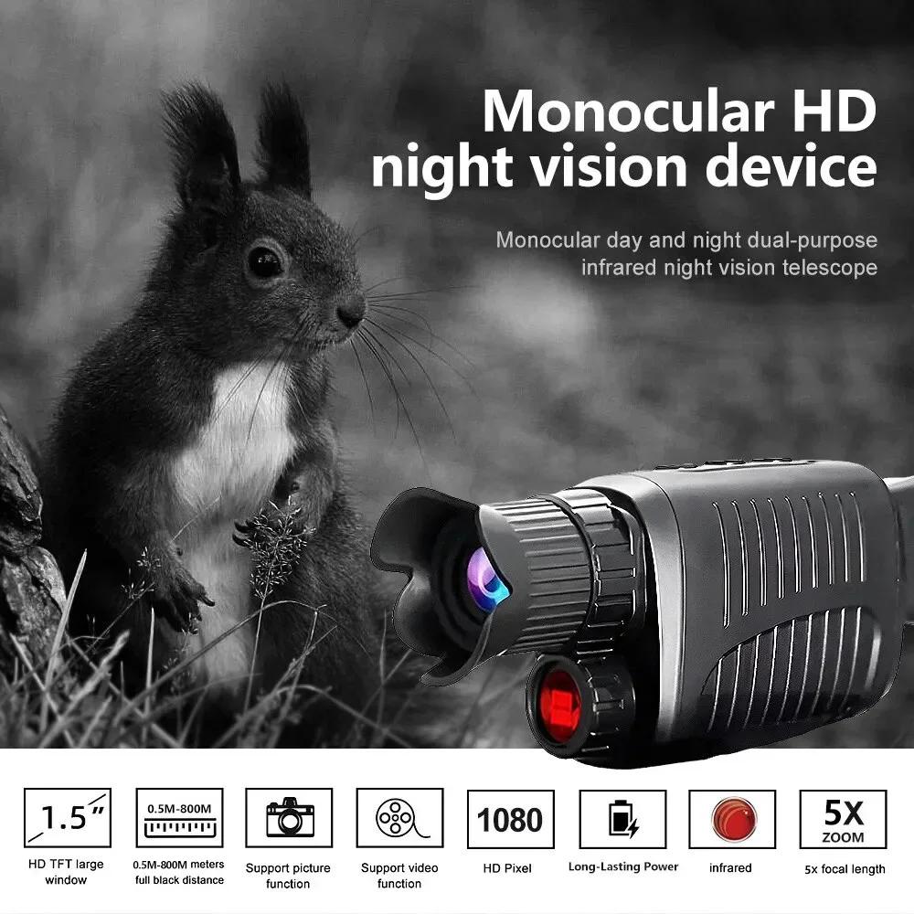 1080P HD Monocular Night Visio - Outdoor Hunting Range recensie en prijs