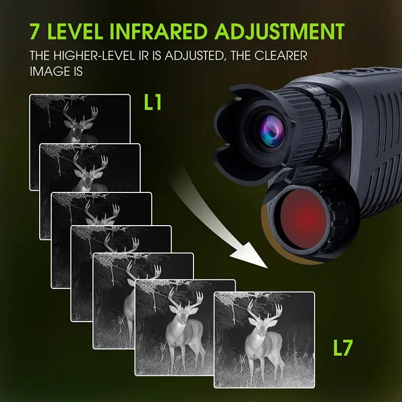 1080P HD Monocular Night Visio - Outdoor Hunting Range recensie en prijs