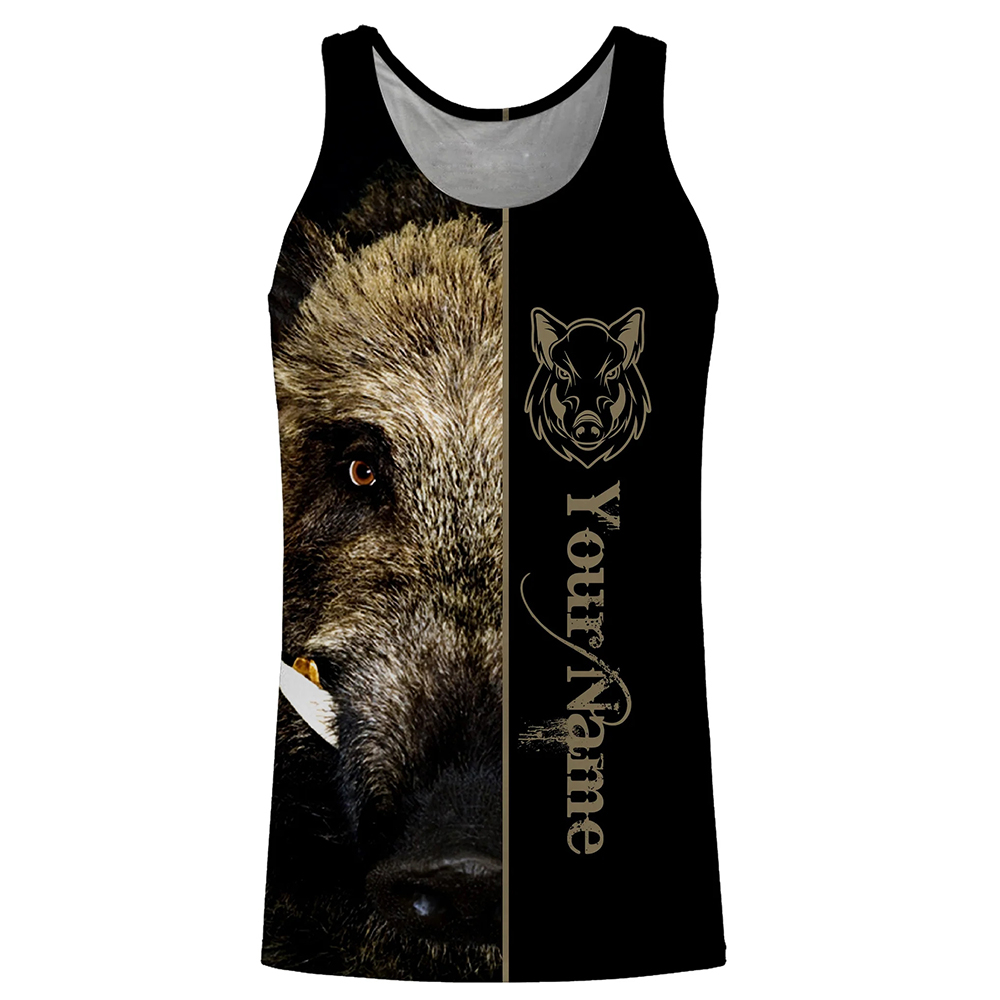 Custom Name Boar Hunter Tank T - Wildman Hunting & Outdoor Nelspruit recensie en prijs
