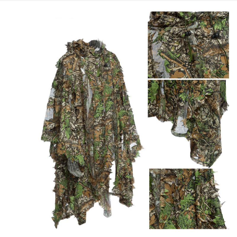 Men Women Kids 3D Leaf Ghillie - Outdoor Hunting Outfit recensie en prijs