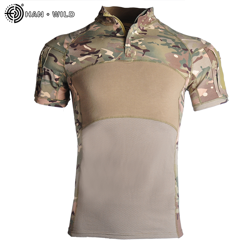 Men Combat Shirts Airsoft Tact - Wildman Hunting & Outdoor Polokwane recensie en prijs