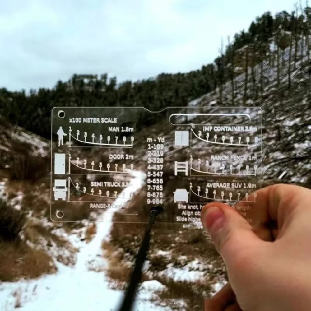Outdoors Range Finder Card Ran - Hunting And Outdoor Supplies recensie en prijs