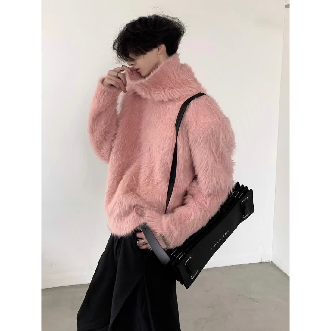 Fur Collar Pullovers Pink Mens - Wildman Hunting & Outdoor Polokwane recensie en prijs
