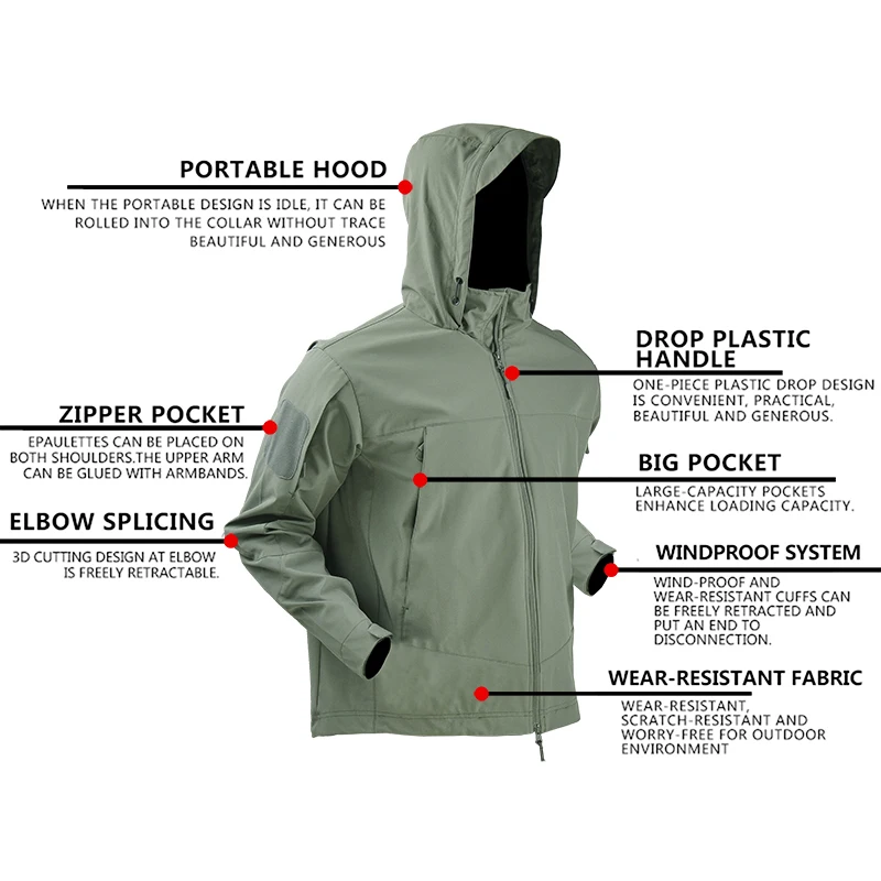 Tactical Jackets Uniform Hunti - Wildman Hunting & Outdoor Polokwane recensie en prijs