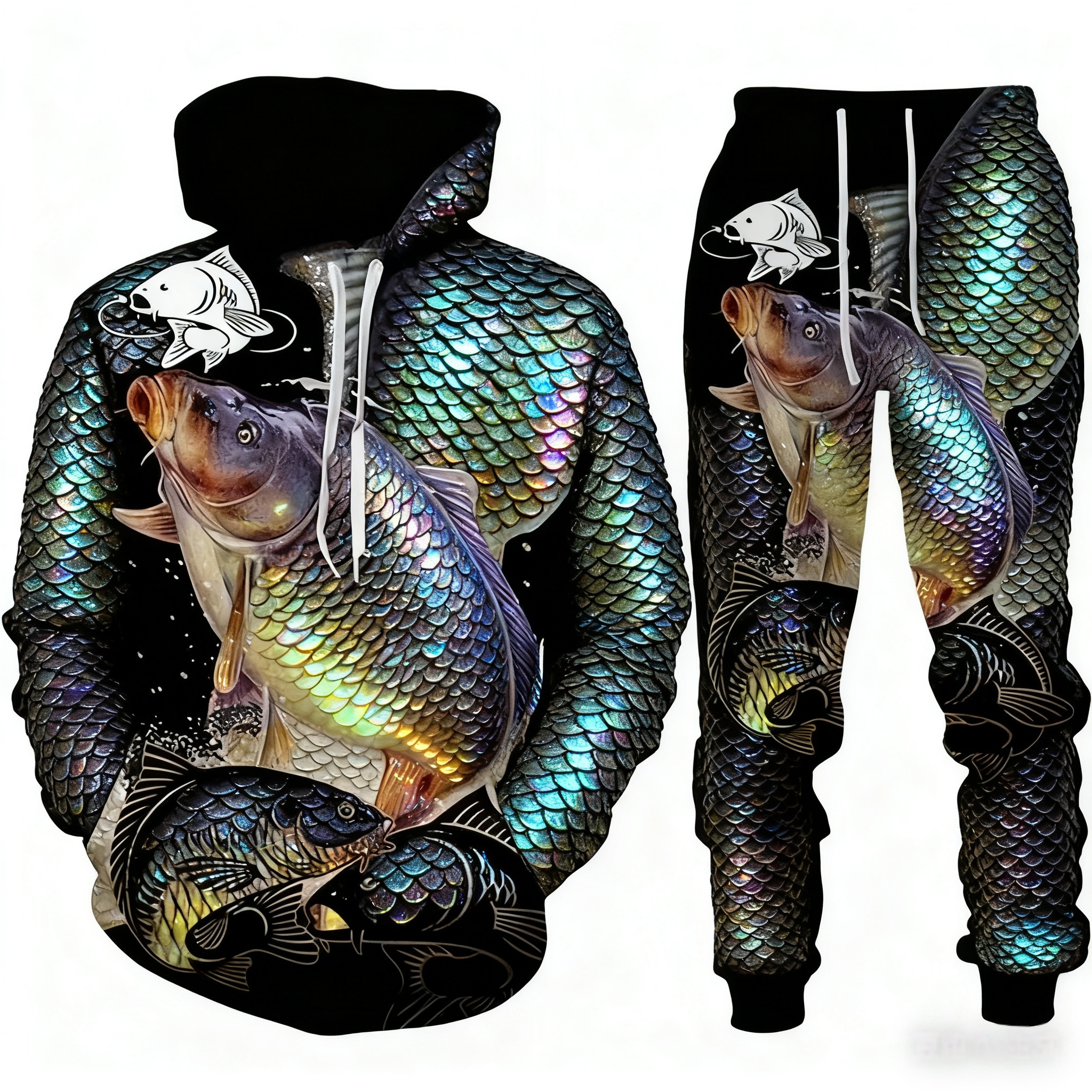 Popular Bass Fishing 3D Print  - Outdoor Hunting Outfit recensie en prijs