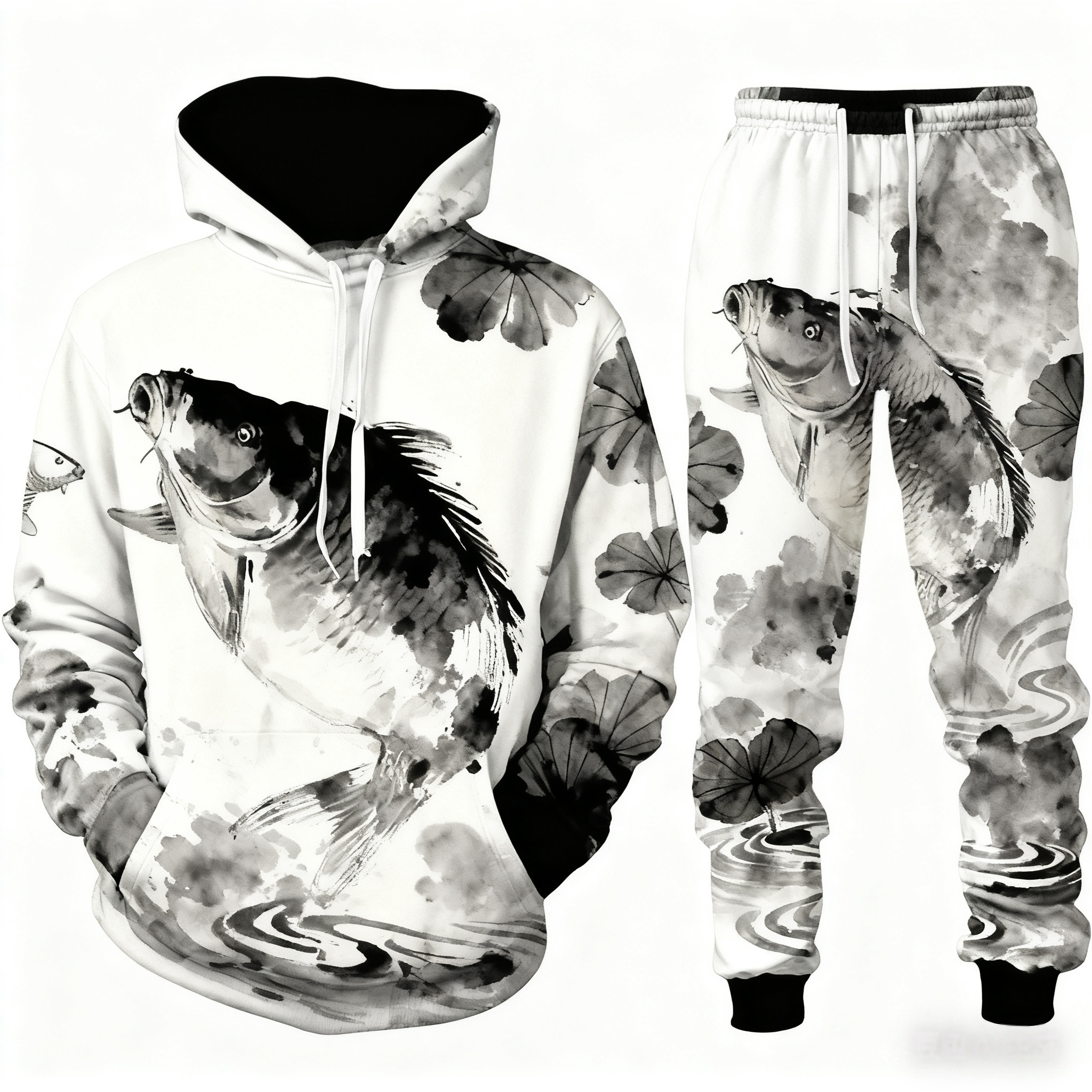 Popular Bass Fishing 3D Print  - Outdoor Hunting Outfit recensie en prijs