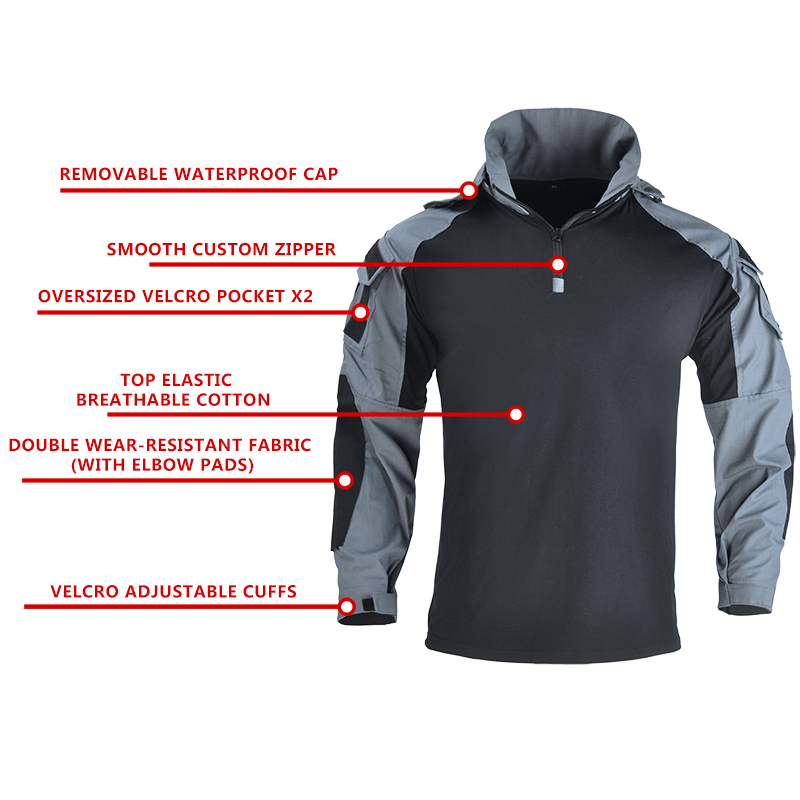 Combat Uniform Shirts Cotton T - Wildman Hunting & Outdoor Polokwane recensie en prijs