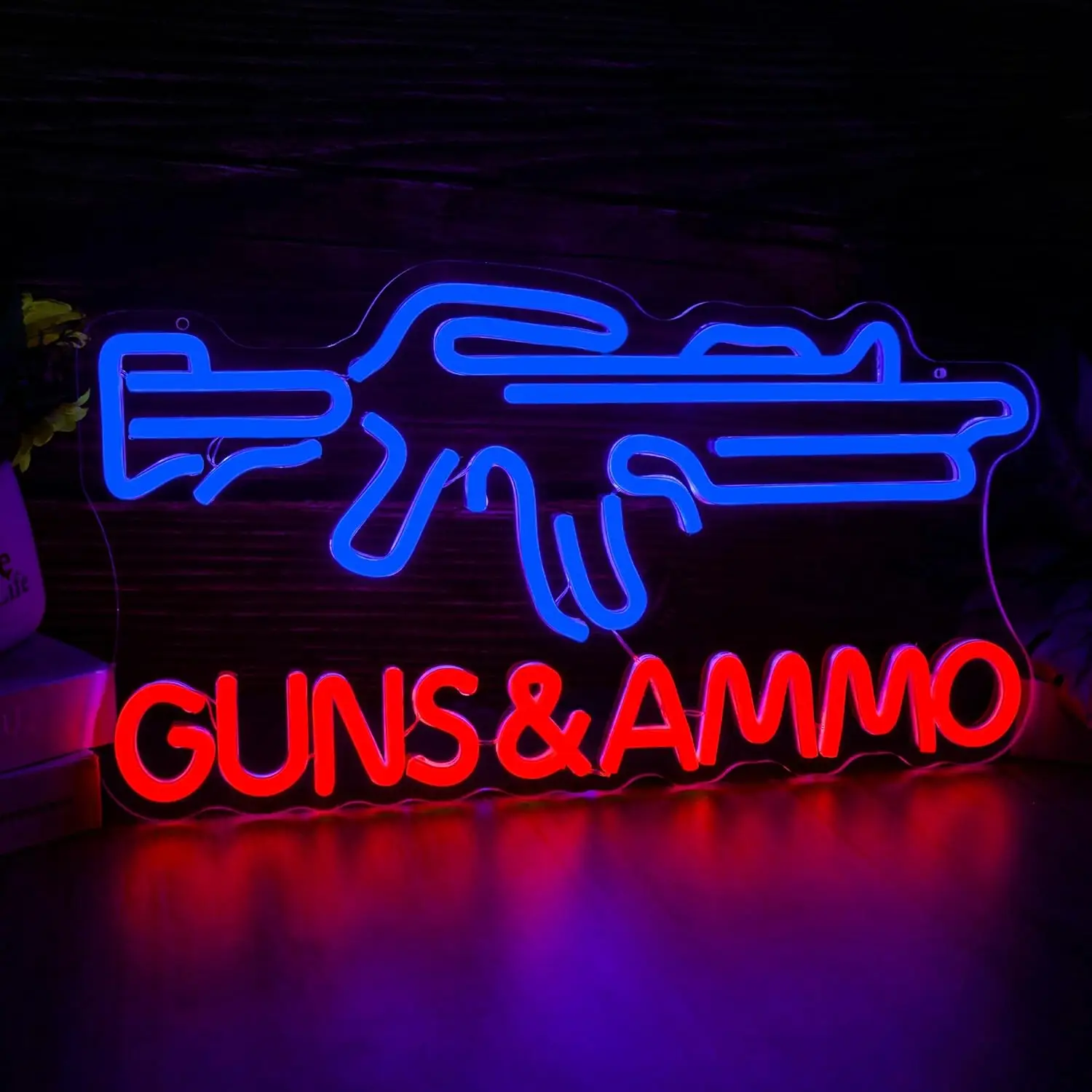 Gun Shop Neon Sign USB Powered - Hunting Outdoor Store recensie en prijs