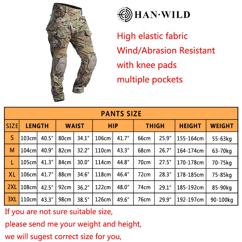 HAN WILD Combat Pants with Kne - Wildman Hunting & Outdoor Polokwane recensie en prijs