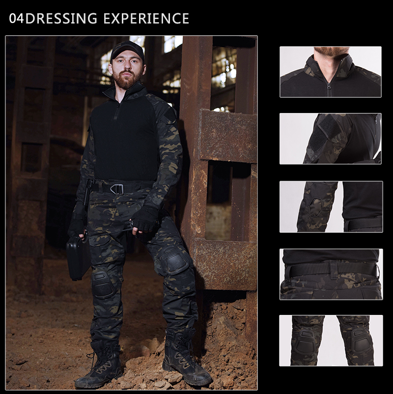 Tactical Shirt With Pad Man Sh - Wildman Hunting & Outdoor Polokwane recensie en prijs