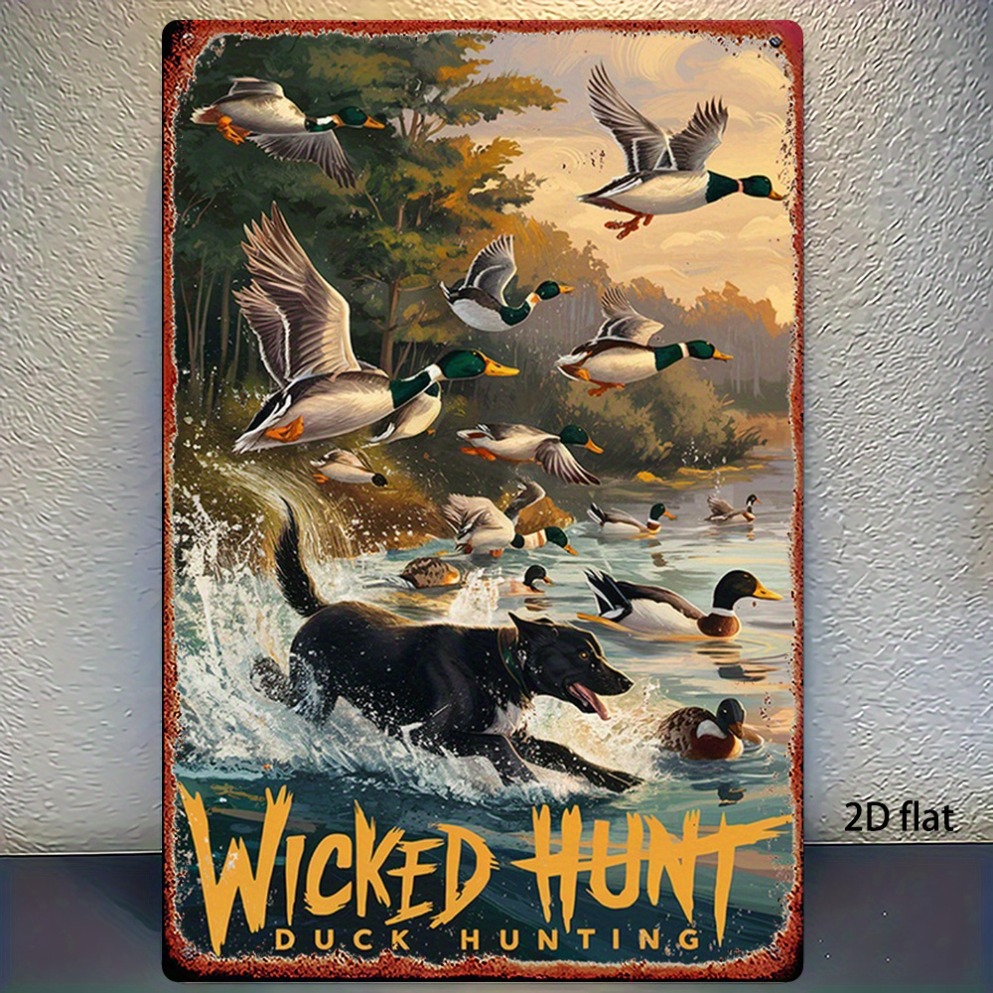 2D Flat Vintage Hunting Duck M - Wildman Hunting & Outdoor Polokwane recensie en prijs