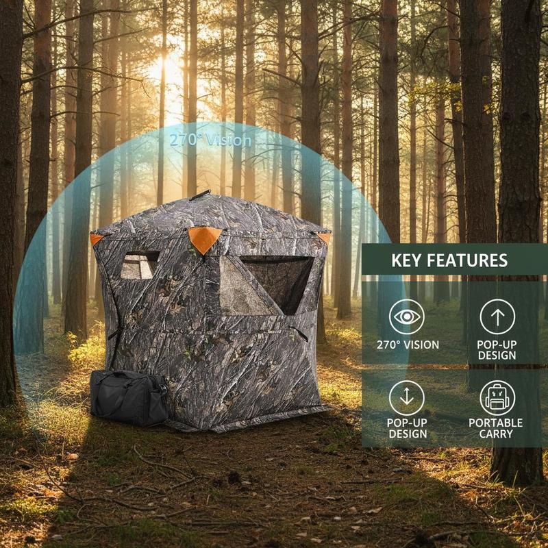 Ground Hunting Tent 60x60x66 I - Hunting & Outdoor Supplies Carterton Reviews recensie en prijs