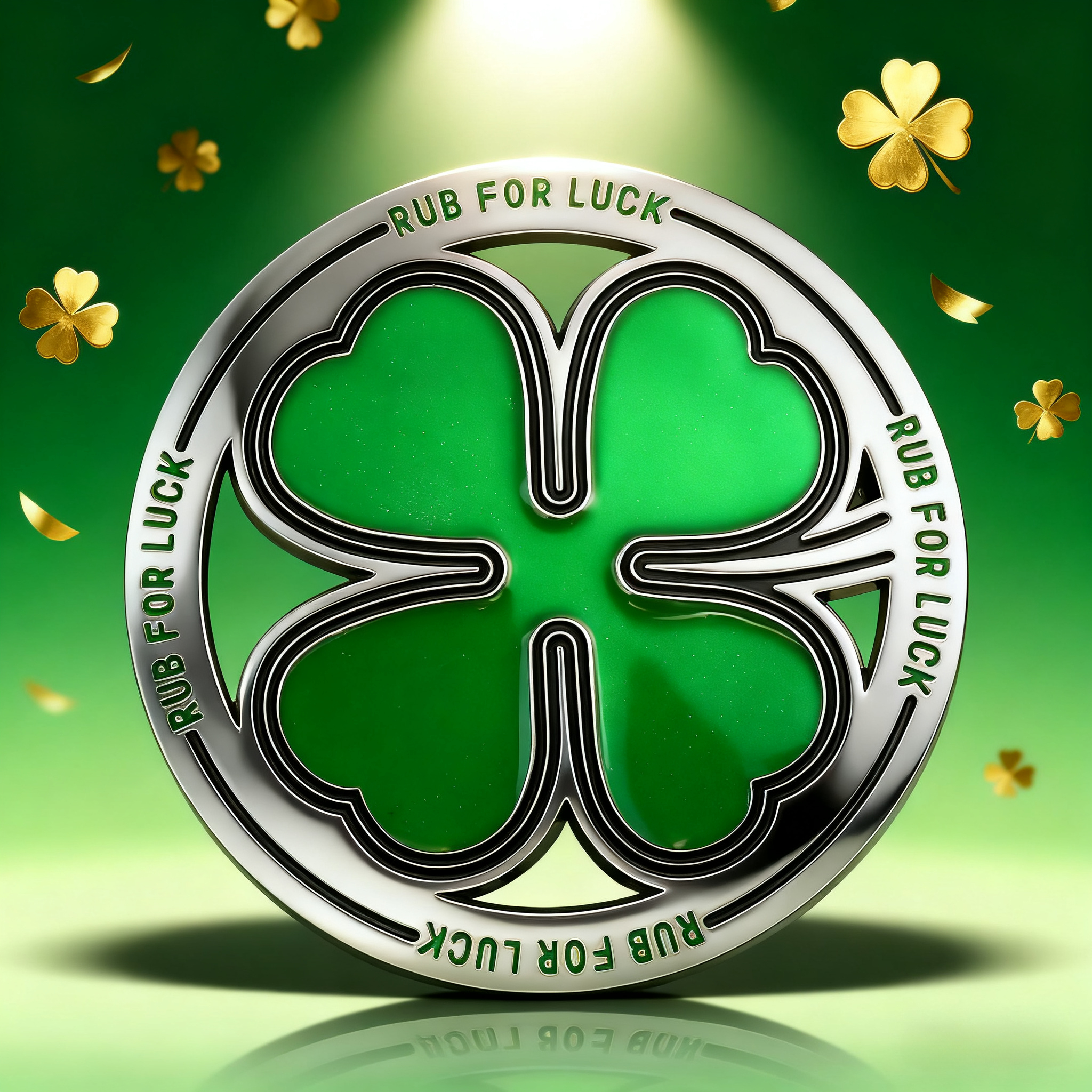 Four Leaf Clover Belt Buckle R - Outdoor Hunting Outfit recensie en prijs
