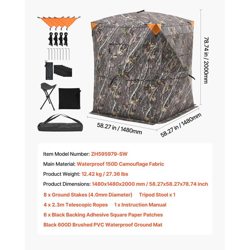 Hunting Blind 2-3 Person For T - Hunting & Outdoor Supplies Carterton Reviews recensie en prijs