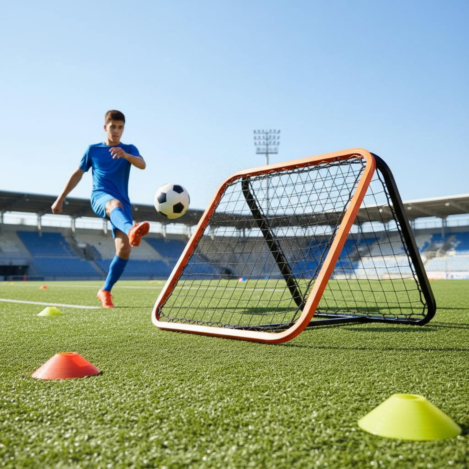 Soccer Rebound Net Adjustable  - Outdoor Hunting Gear Store recensie en prijs