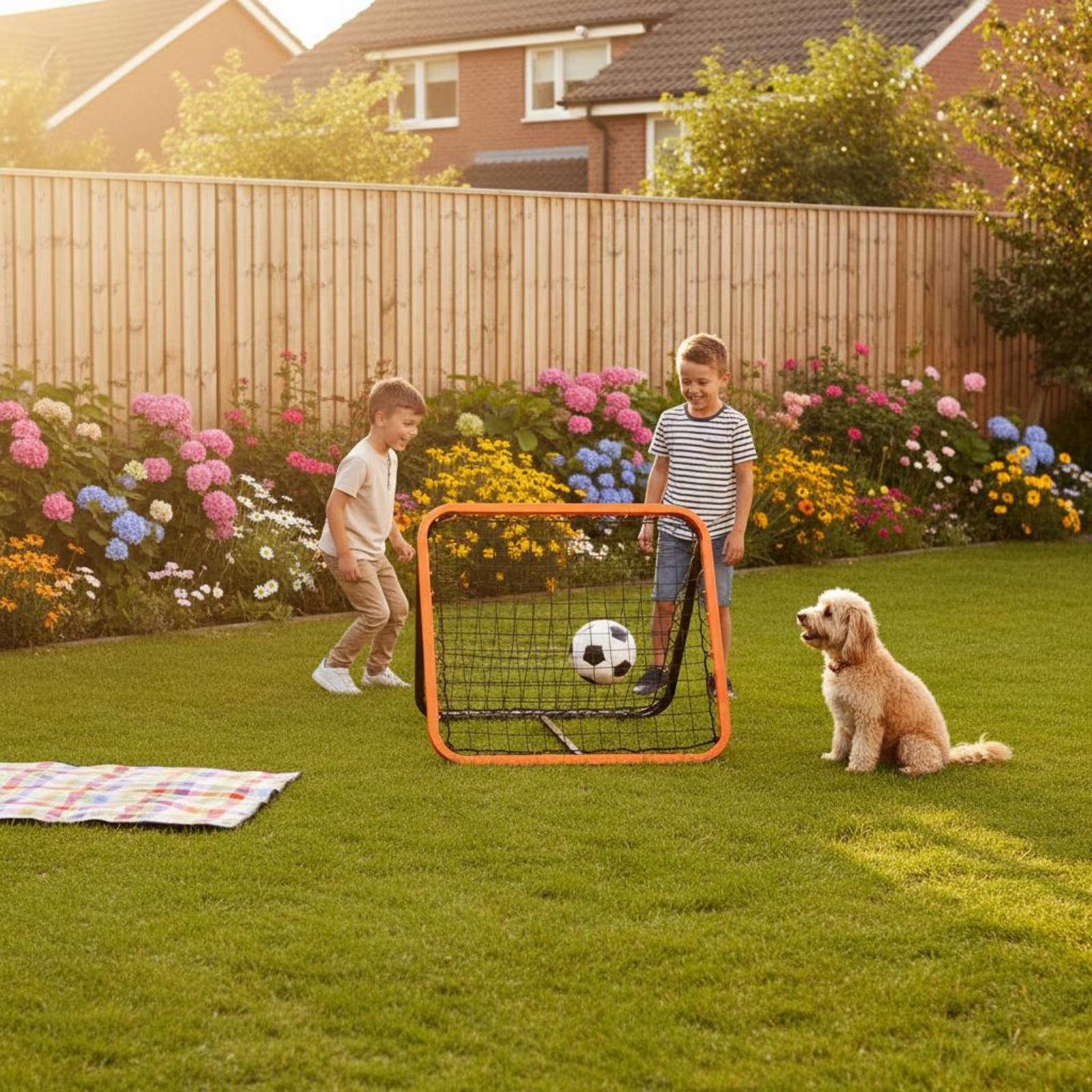 Soccer Rebound Net Adjustable  - Outdoor Hunting Gear Store recensie en prijs