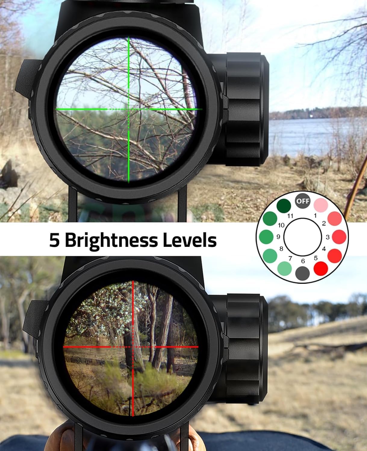 CVLIFE 3-9x40 Scope Red & Gree - Outdoor Hunting Range recensie en prijs