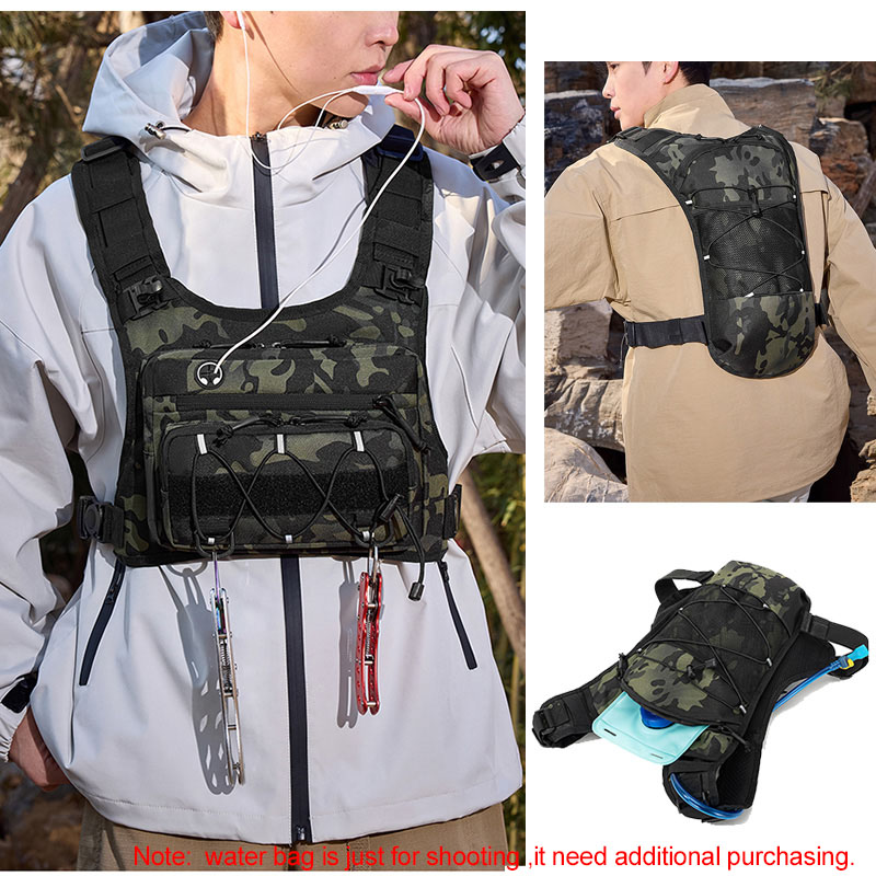 Tactical Bag Front Chest Rig V - Men'S Outdoor Hunting Jacket recensie en prijs