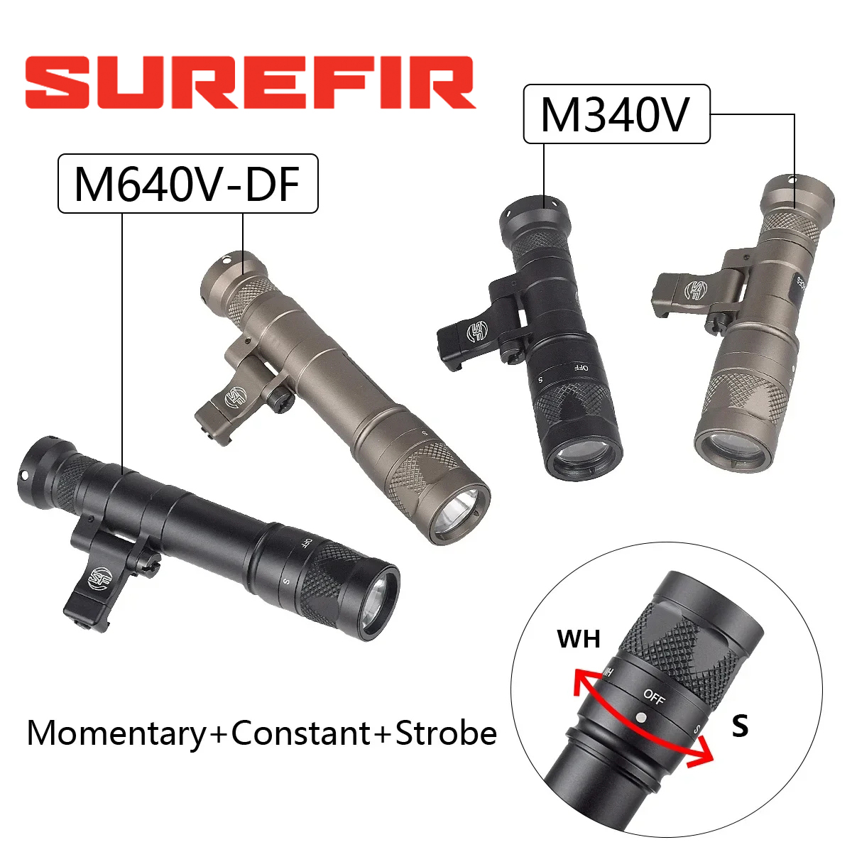 Surefir M600 M340 DF M640 SF F - Hunting Outdoor Store recensie en prijs