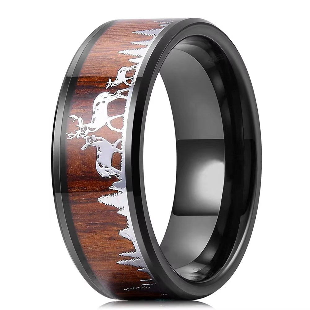Fashion 8mm Koa Wood Inlay Dee - Wildman Hunting & Outdoor Polokwane recensie en prijs