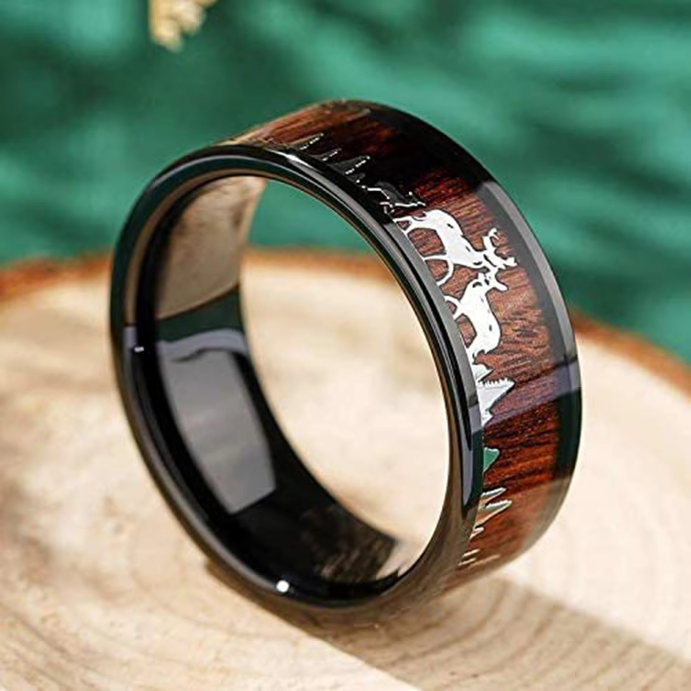 Fashion 8mm Koa Wood Inlay Dee - Wildman Hunting & Outdoor Polokwane recensie en prijs
