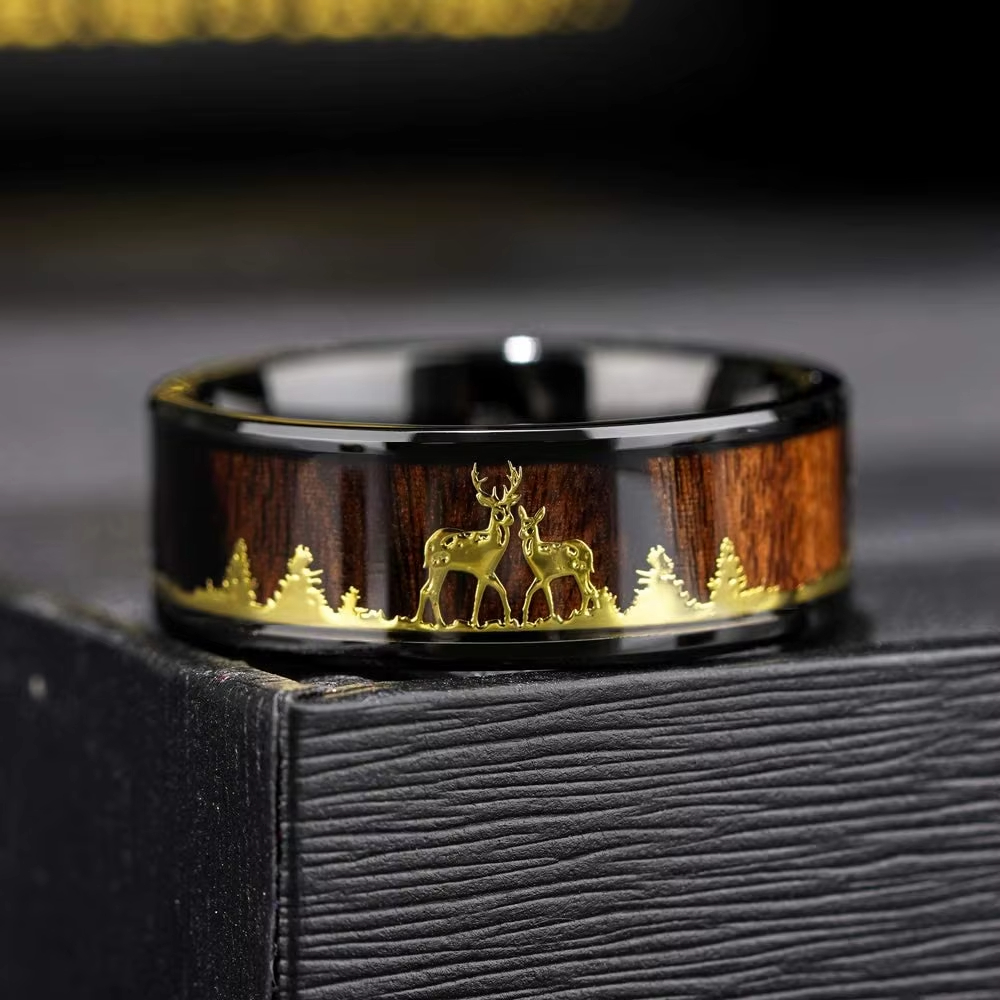 Fashion 8mm Koa Wood Inlay Dee - Wildman Hunting & Outdoor Polokwane recensie en prijs